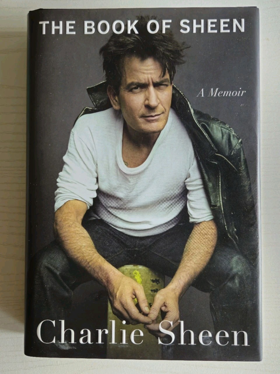 Charlie Sheen Signed Autographed The Book Of Sheen With JSA Certification